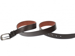 Curea barbati eleganta, din piele naturala, maro milenium 3.5 cm - DR1190MI - Img 3