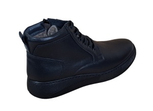 Ghete barbati casual din piele naturala imblanite PH350NBOX - Img 2