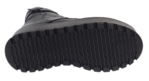 Ghete dama din piele naturala cu platforme de 5cm G215N - Img 6