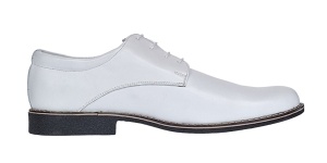 Marimea 41 - Pantofi barbati casual din piele naturala Alb LPAABOX - Img 7