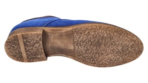 Oferta Marimea 39 Pantofi barbati casual din piele naturala intoarsa Albastru LPRAMFBLUE - Img 8
