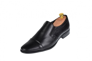 Oferta marimea 40 - Pantofi barbati, eleganti, din piele naturala, cu elastic - LCIOCSTEFEN - Img 2