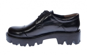 OFERTA marimea 40 - Pantofi dama casual din piele naturala, negri - LP11N - Img 5