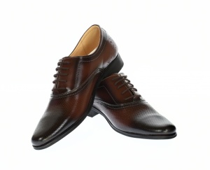 OFERTA marimea 40 - Pantofi eleganti din piele naturala, Maro Inchis - L886MI - Img 6