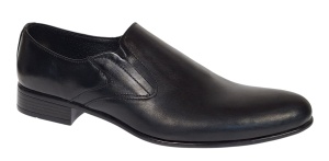Oferta marimea 41 Pantofi barbati eleganti din piele naturala, cu elastic LNIC211NEL - Img 2