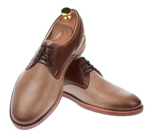 Oferta Marimea 43 Pantofi barbati casual din piele naturala Bej - Maro SIR GKR - Img 8