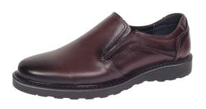 Pantofi barbati casual din piele naturala Army Bordeaux CORSAEVIS