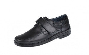 Pantofi barbati casual din piele naturala cu inchidere velcro Dany SCAI - Img 5