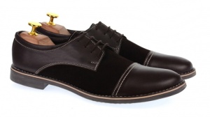 Pantofi barbati casual din piele naturala Ezel Maro Box - Vel - Img 2