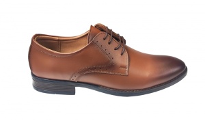 Pantofi barbati casual din piele naturala maro - 101TGMCON