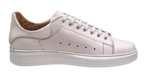 Pantofi barbati casual din piele naturala - Model Alb A2 - Img 2