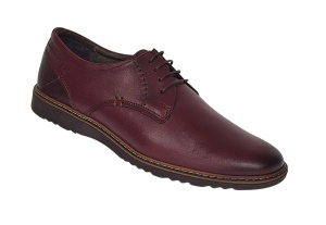 Pantofi barbati casual din piele naturala - Model bordo Sir 135VIS - Img 7