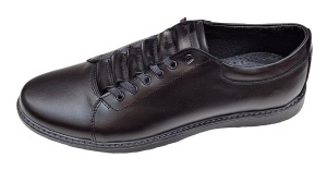 Pantofi barbati casual din piele naturala - Model Negru GKRSPORTN - Img 4