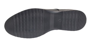 Pantofi barbati casual din piele naturala Negru GKR30N - Img 9