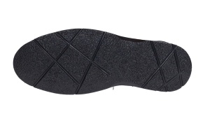 Pantofi barbati casual din piele naturala pe calapod lat cu elastic GKR104N - Img 10