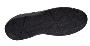 Pantofi barbati casual din piele naturala pe calapod Lat PH450 Negru Siret - Img 4