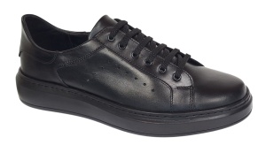 Pantofi barbati casual piele naturala de culoare neagra Aldo GKR118N