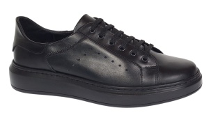 Pantofi barbati casual piele naturala de culoare neagra Aldo GKR118N - Img 5