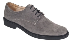 Pantofi barbati casual piele naturala intoarsa Arezzo Gri - Img 6