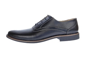 Pantofi barbati casual piele naturala , Negru box - P37NA - Img 2