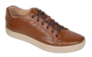 Pantofi barbati casual sport din piele naturala - Model Maro 1021MDG - Img 4