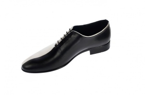 Pantofi barbati de ceremonie din piele naturala doua culori MOD1AN - Img 3