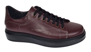 Pantofi barbati din piele naturala Bordeaux LS7KVIS - Img 2
