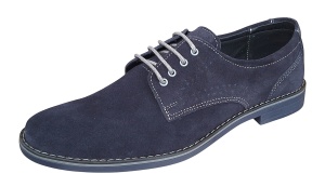 Pantofi barbati din piele naturala intoarsa Bleumarin Vel GKR103BLVEL - Img 5