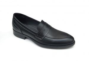 Pantofi barbati din piele naturala, Negru, Ciucaleti Shoes, TEST566N Marimea 41