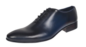 Pantofi barbati eleganti din piele naturala Bleumarin 024BLU - Img 6
