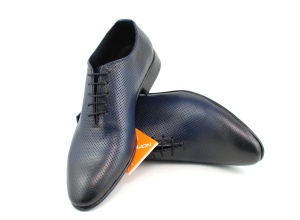 Pantofi barbati eleganti din piele naturala bleumarin, ELION MATEO 026BLUE - Img 2