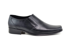 Pantofi barbati eleganti din piele naturala, cu elastic STDX3EL - Img 5