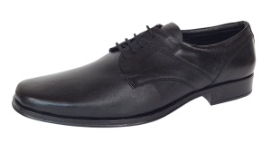 Pantofi barbati eleganti din piele naturala de culoare neagra Sir NIC03NS - Img 3