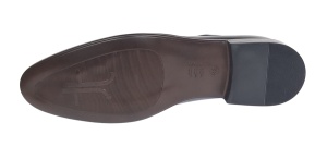Pantofi barbati eleganti din piele naturala de culoare negru lac - GKR201LN - Img 5