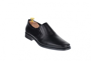 Pantofi barbati eleganti din piele naturala, elastic - NIC03EL - Img 1