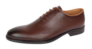 Pantofi barbati eleganti din piele naturala maro cognac Donatto - GKR200M - Img 5