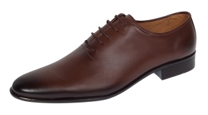 Pantofi barbati eleganti din piele naturala - Maro Cognac Havana 51 - Img 5