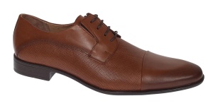Pantofi barbati eleganti din piele naturala maro SIR085MP