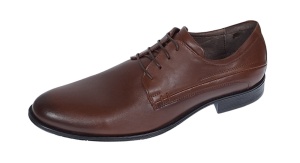 Pantofi barbati eleganti din piele naturala maro SIR769M - Img 6