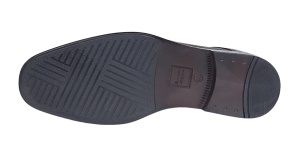 Pantofi barbati eleganti din piele naturala matritata Negru NIK NIC02PRN - Img 5