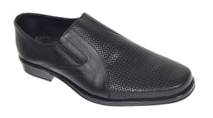 Pantofi barbati eleganti din piele naturala - Model fara siret Nik 02 - Img 7