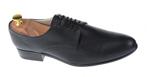 Pantofi barbati eleganti din piele naturala - Model Negru NIC211SIRNP - Img 3