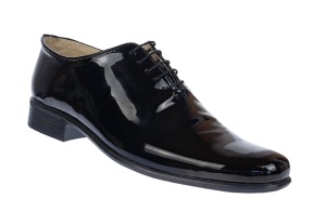 Pantofi barbati eleganti din piele naturala, negru lac, MOD2NLAC - Img 6