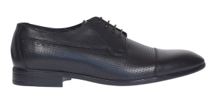Pantofi barbati eleganti din piele naturala Negru Lucas 709NEGRU - Img 7