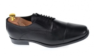 Pantofi barbati eleganti din piele naturala, Negru NIC02NVFS - Img 3