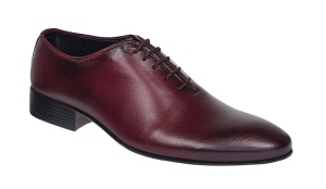Pantofi barbati eleganti din piele naturala Visiniu 024VIS