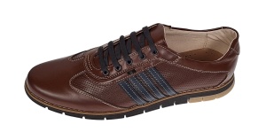 Pantofi barbati sport din piele naturala Maro - GKR92M - Img 6