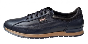 Pantofi barbati sport din piele naturala - Model Luis Bleumarin - Img 5