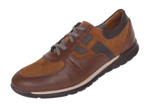 Pantofi barbati sport din piele naturala - Model Luis Maro LVIC3200 Marimea 44 - Img 6
