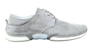 Pantofi casual barbati din piele naturala Gri Tomas 549GRI - Img 6